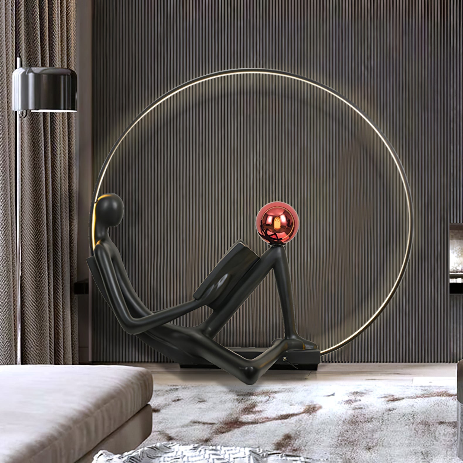 Luminare Circadian Reader Floor Lamp-Neutral Decor