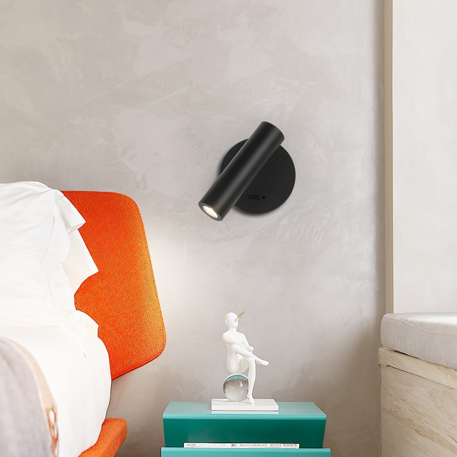 Cox Art Premium Reading LED Bedroom Wall Lamp-Neutral Decor