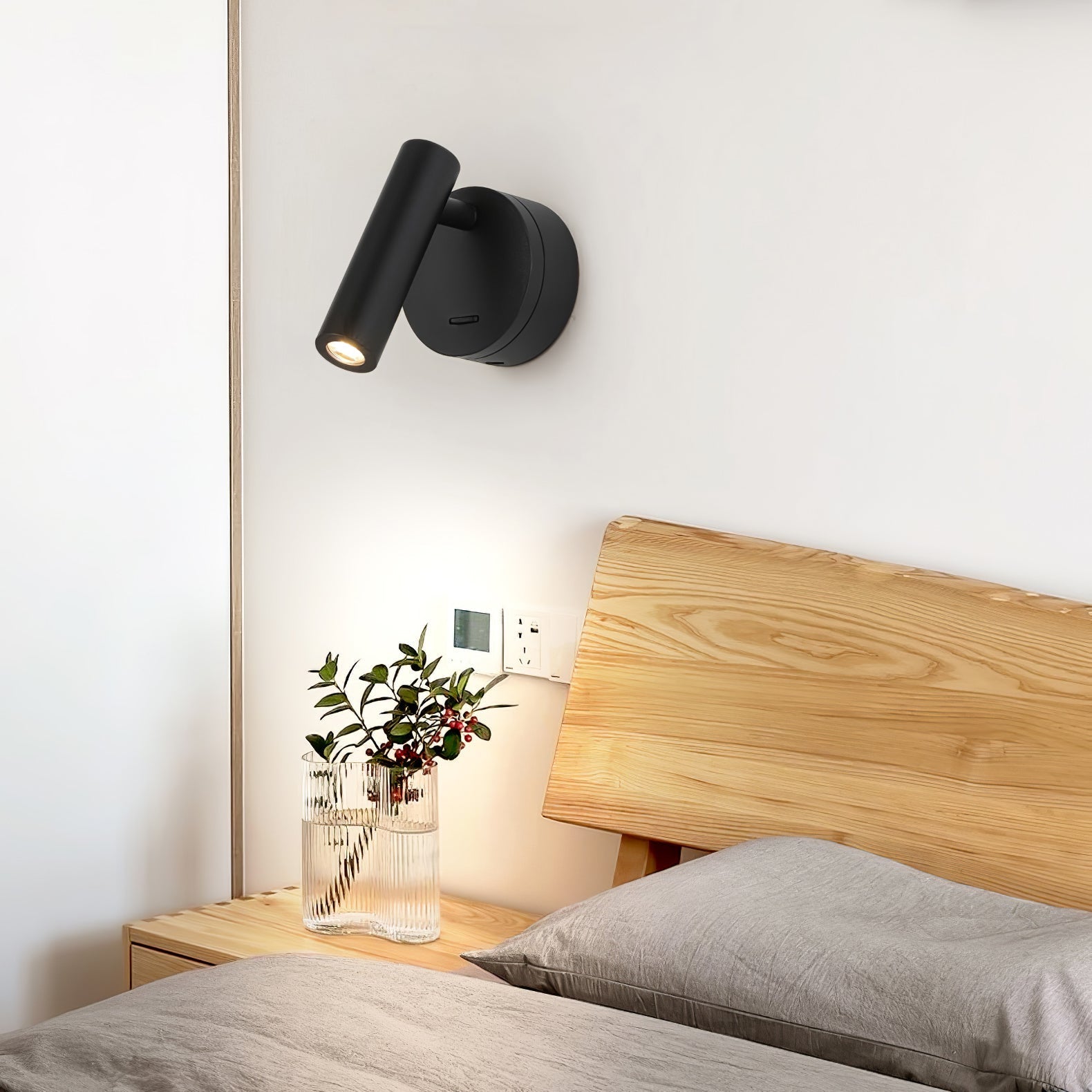 Cox Art Premium Reading LED Bedroom Wall Lamp-Neutral Decor