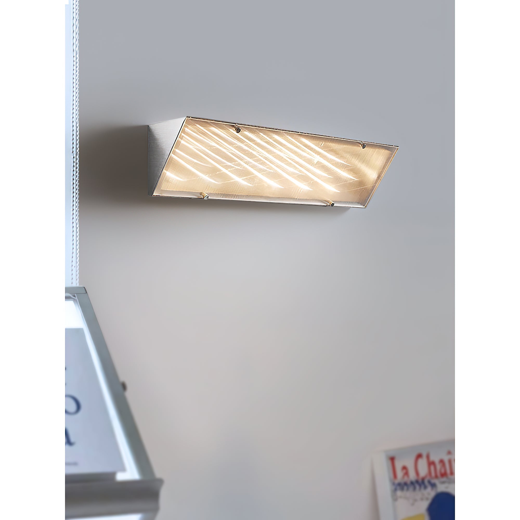 Top-down view of the Recbox Wall Lamp.