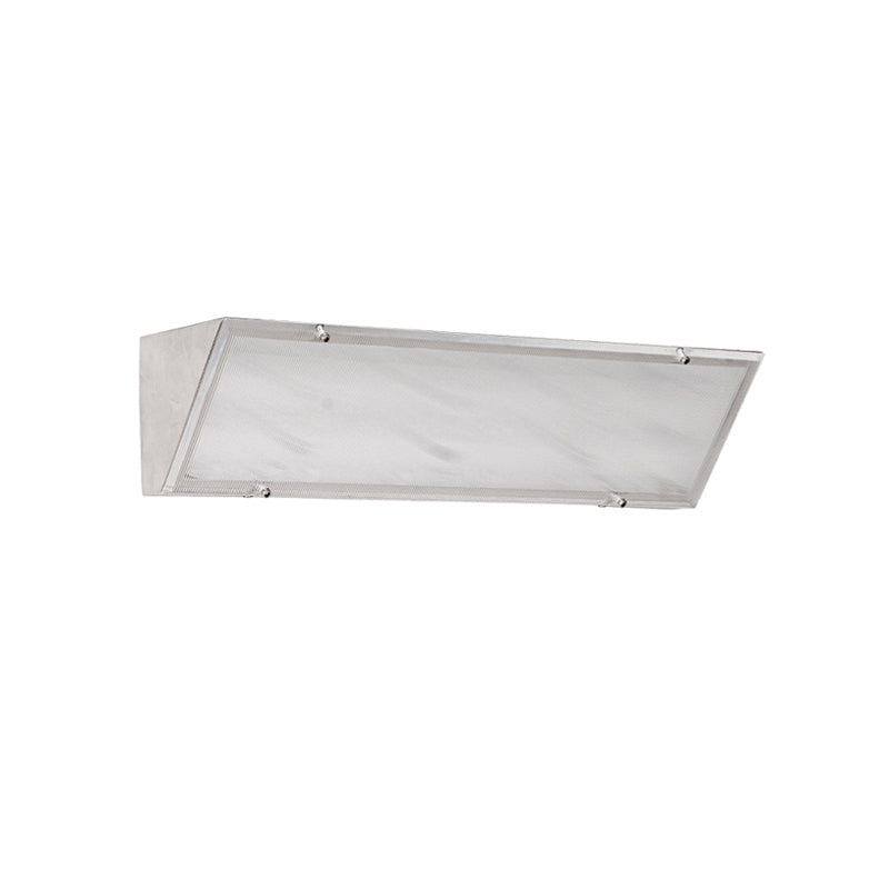 Dimensions graphic for the Recbox Wall Lamp: L 45cm x H 10cm.