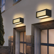 Trina Rectangle Modern Outdoor Wall Sconces