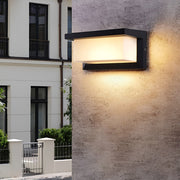 Luke Rectangle Control Induction Modern Outdoor Sconces