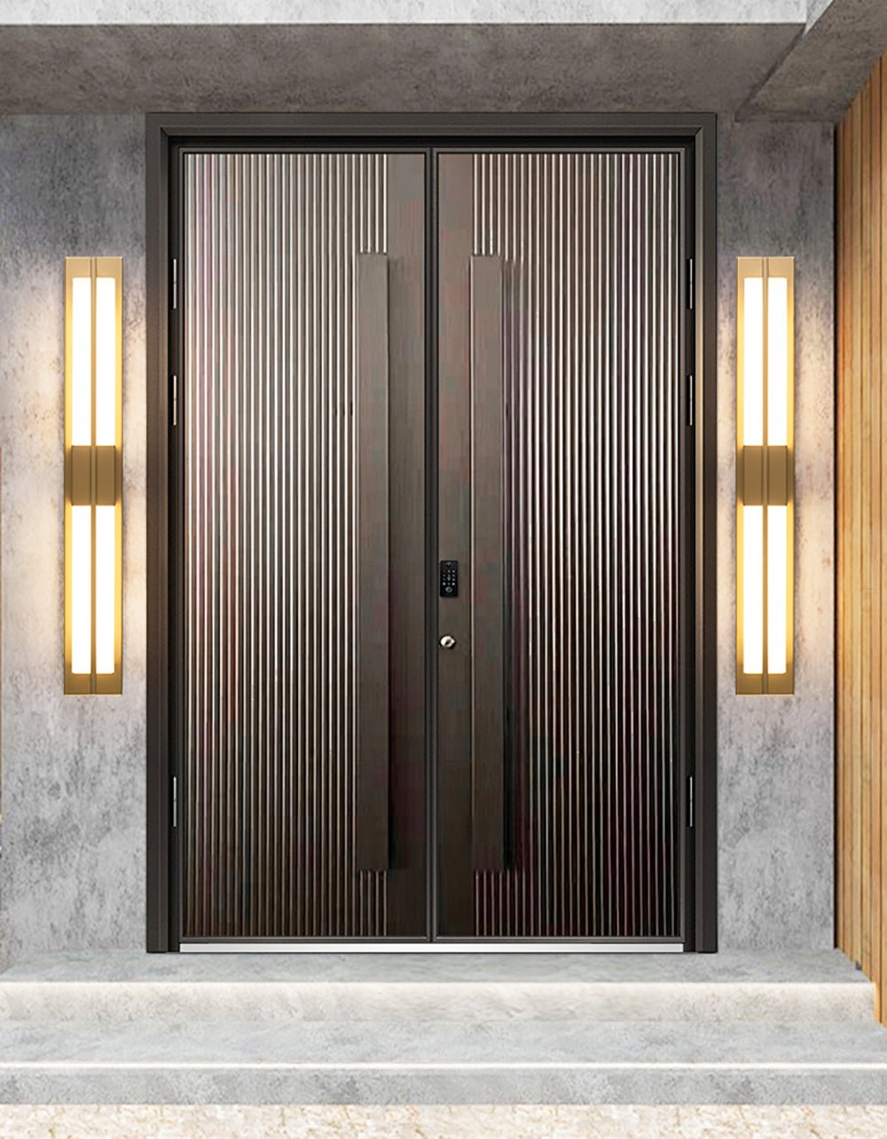 Laxor Alabaster Brass Wall Light-Neutral Decor