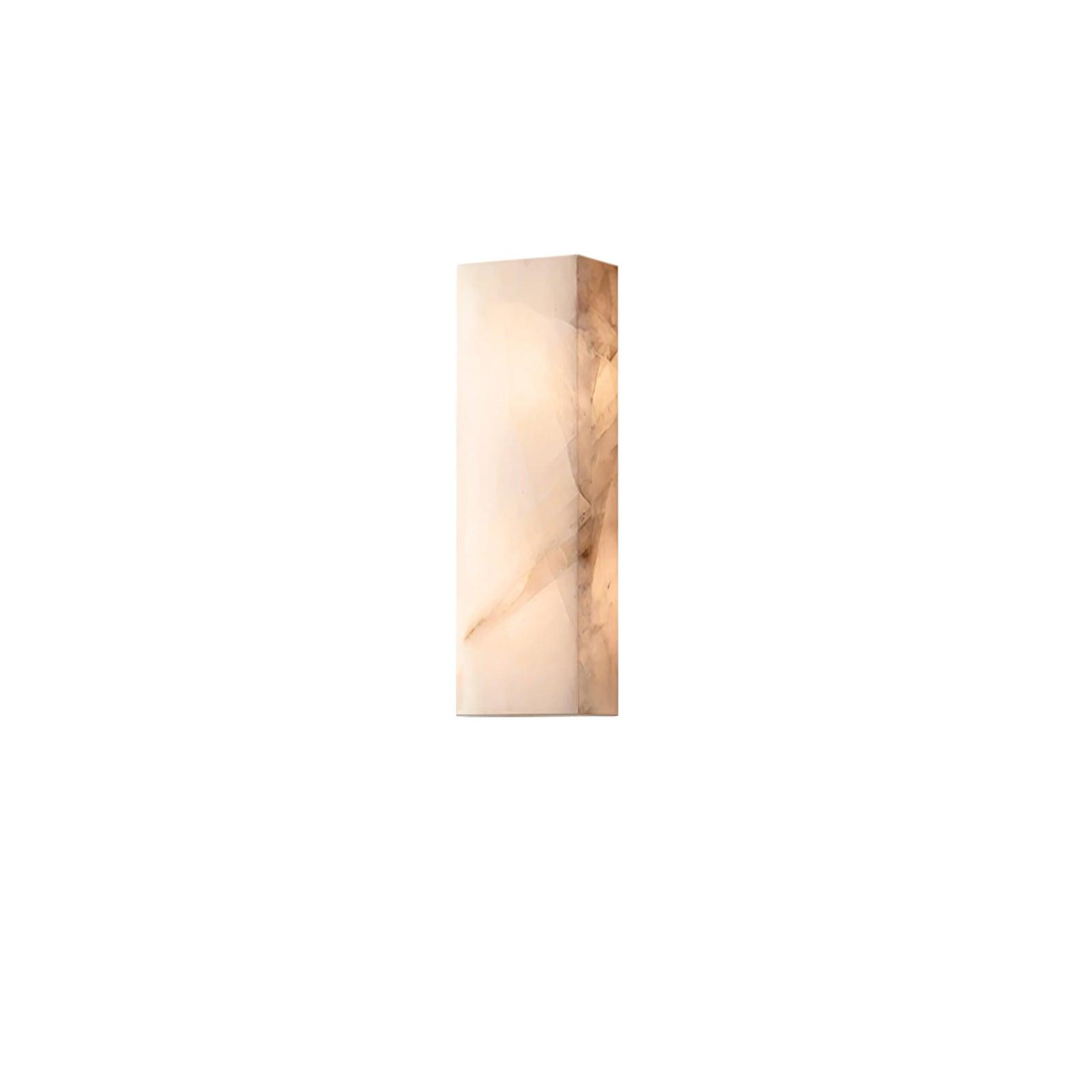 Orvian Minimalist Alabaster Outdoor Wall Light-Neutral Decor