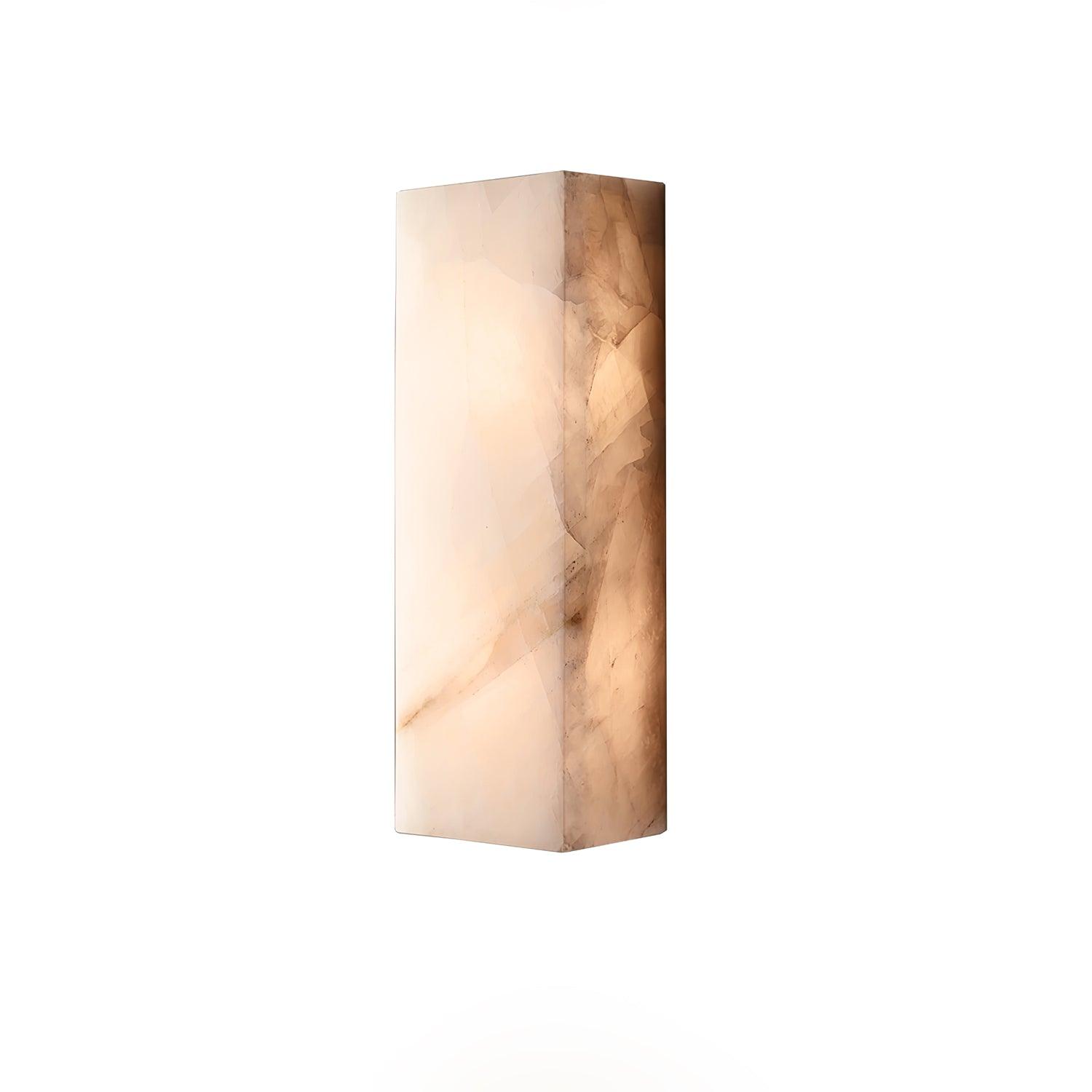Orvian Minimalist Alabaster Outdoor Wall Light-Neutral Decor