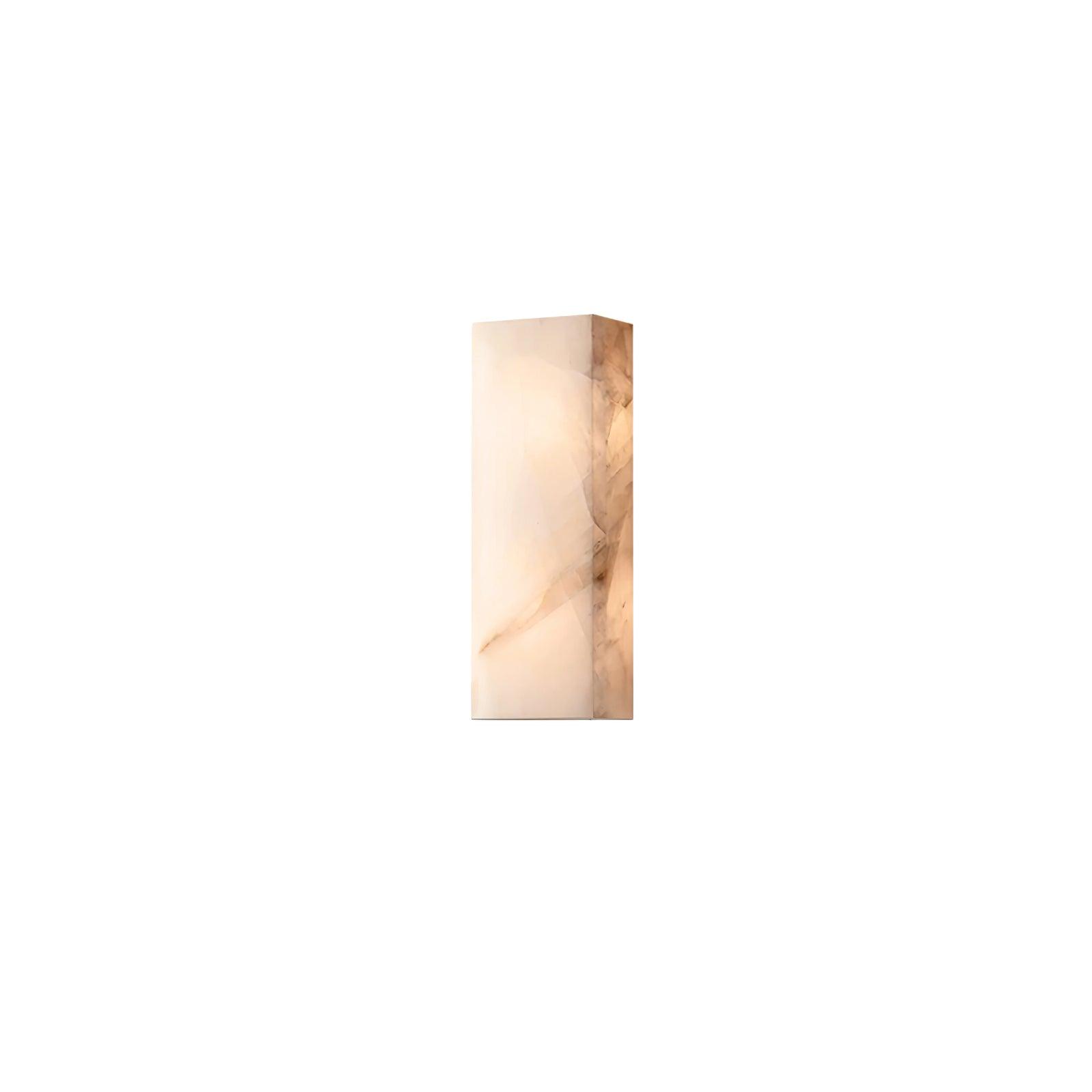 Orvian Minimalist Alabaster Outdoor Wall Light-Neutral Decor
