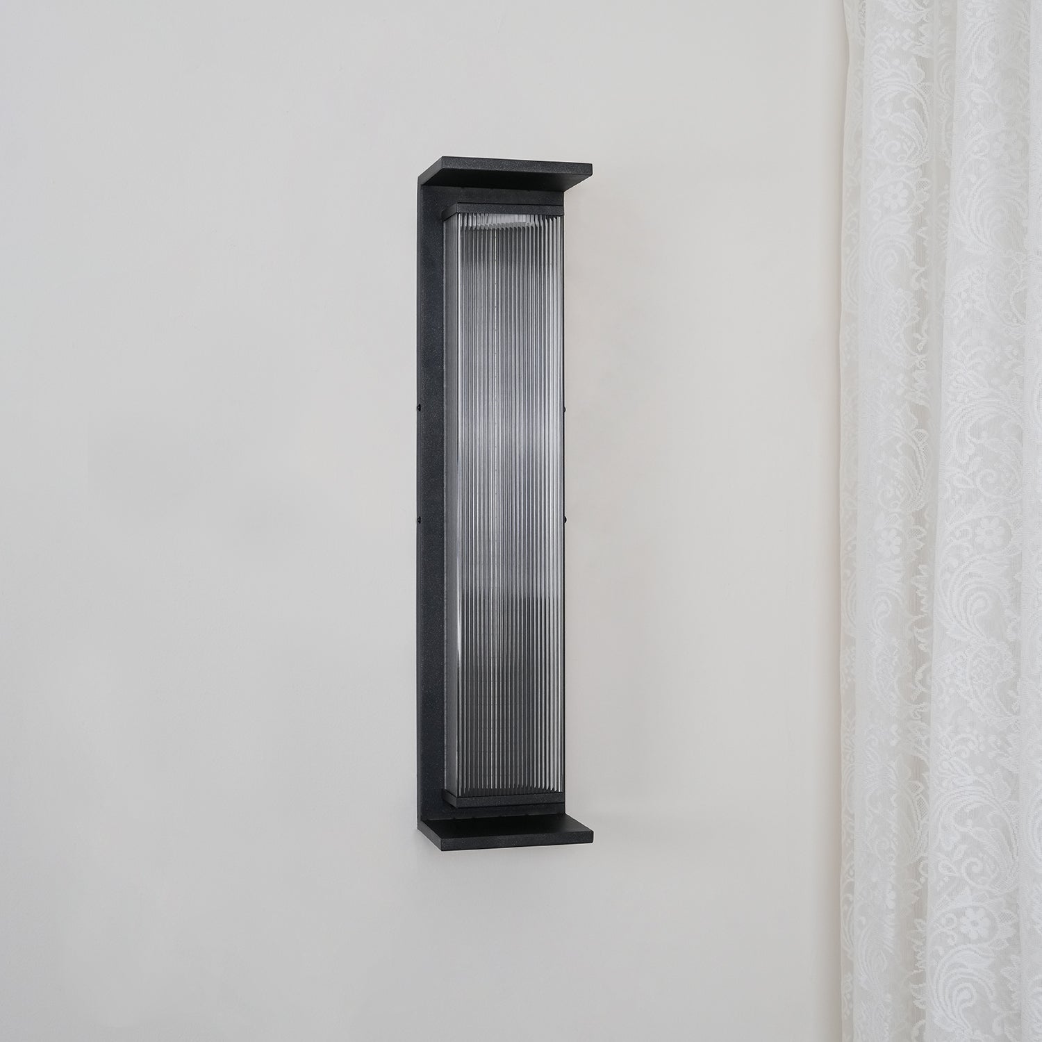Erivan Rectangular Box Outdoor Wall Lamp-Neutral Decor