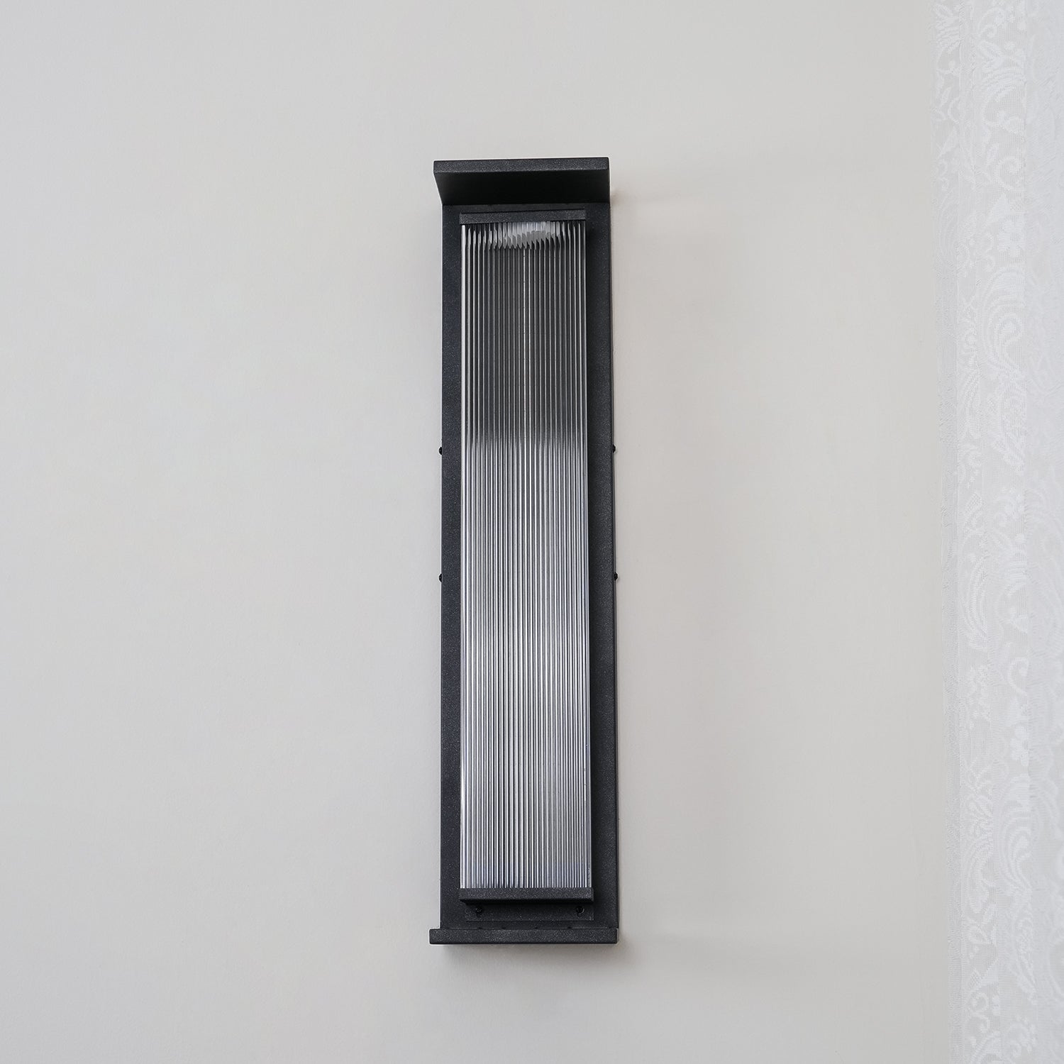 Erivan Rectangular Box Outdoor Wall Lamp-Neutral Decor