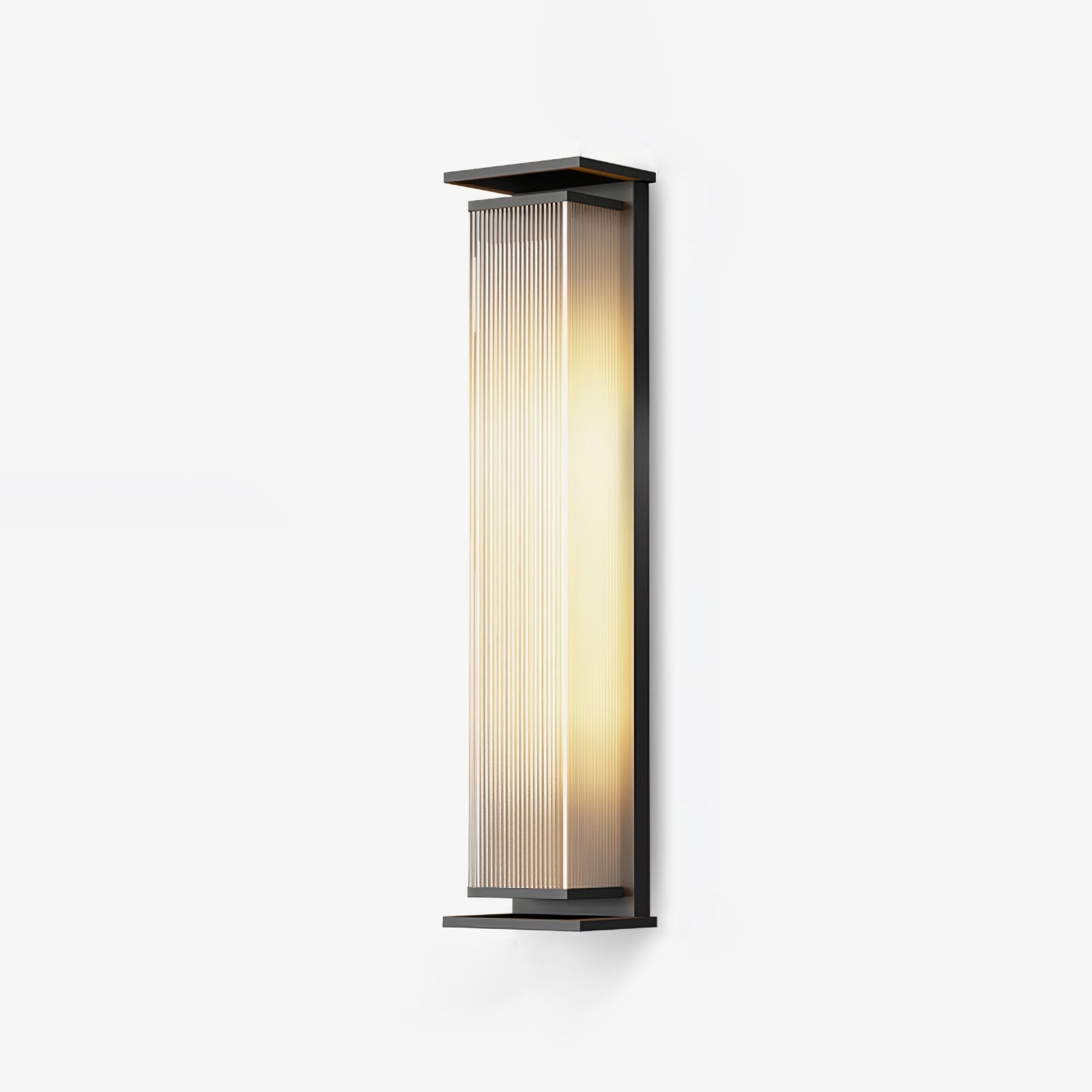 Erivan Rectangular Box Outdoor Wall Lamp-Neutral Decor