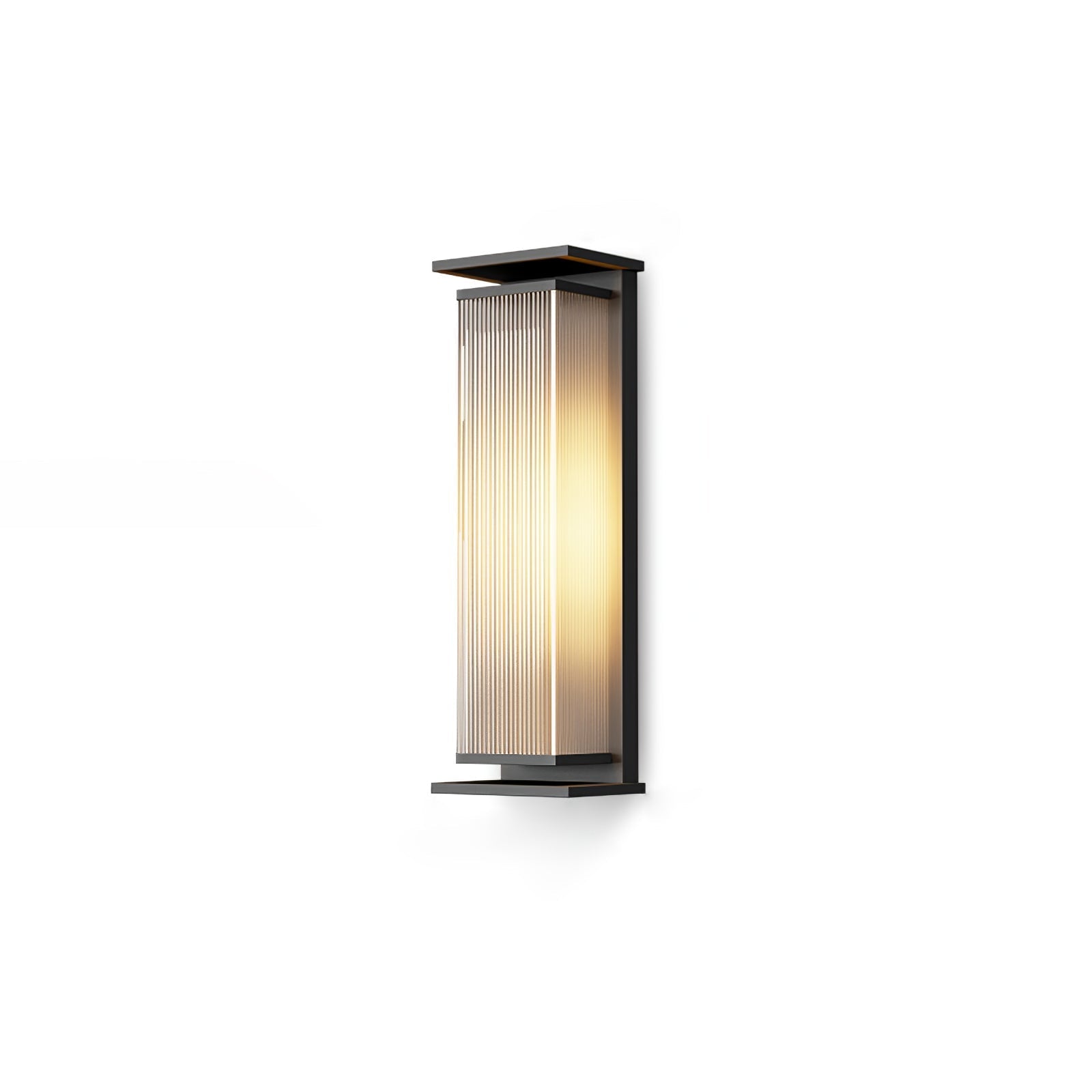 Erivan Rectangular Box Outdoor Wall Lamp-Neutral Decor