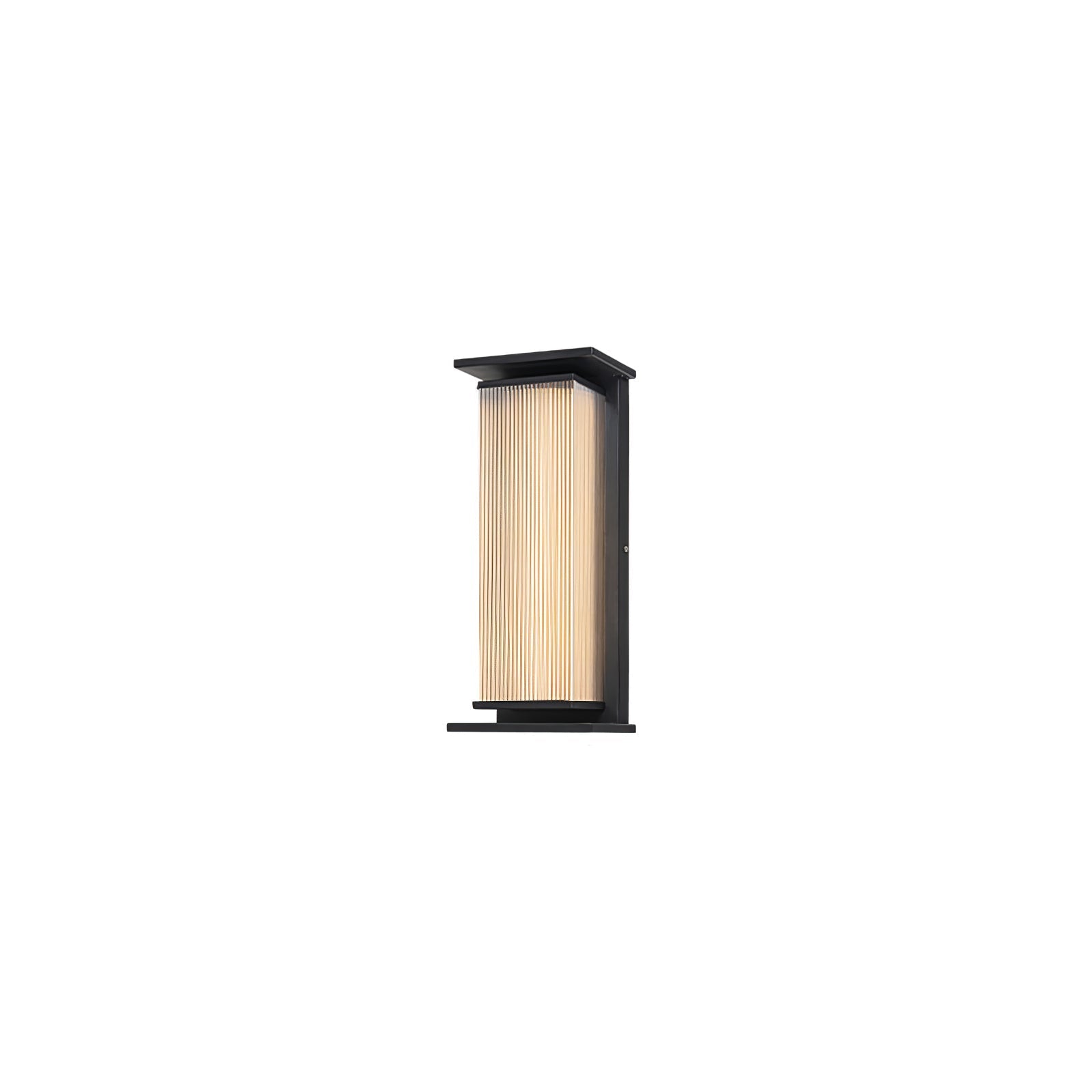 Erivan Rectangular Box Outdoor Wall Lamp-Neutral Decor