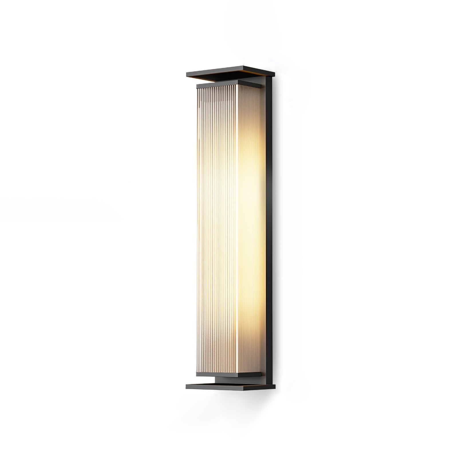 Erivan Rectangular Box Outdoor Wall Lamp-Neutral Decor