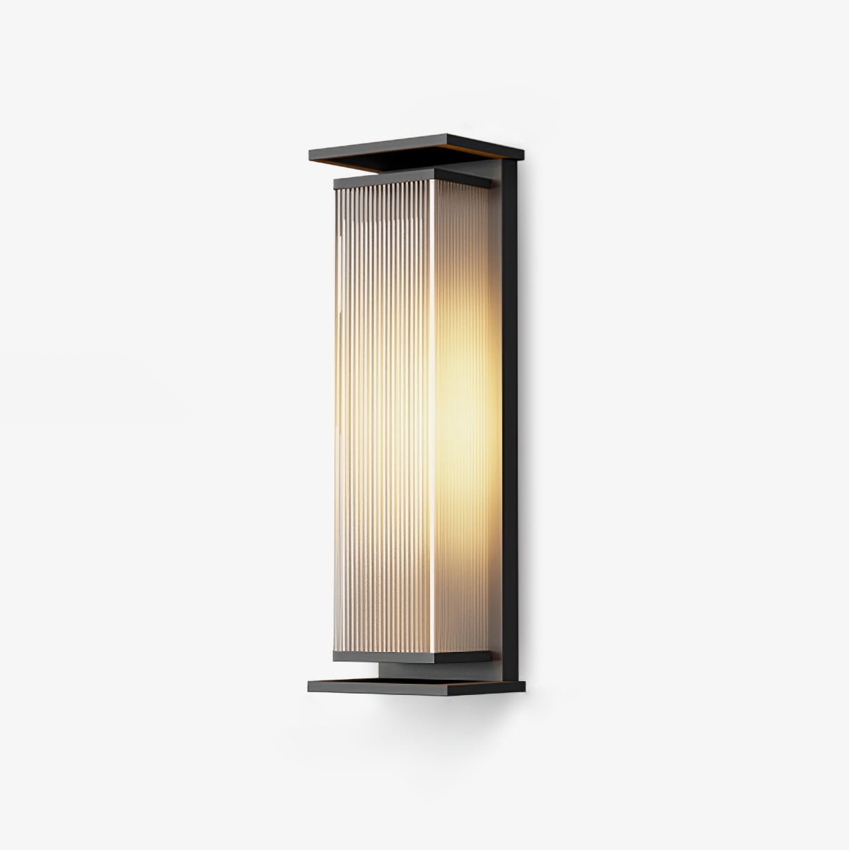 Erivan Rectangular Box Outdoor Wall Lamp-Neutral Decor