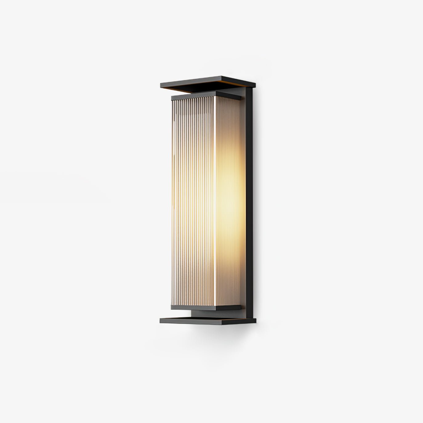 Erivan Rectangular Box Outdoor Wall Lamp-Neutral Decor