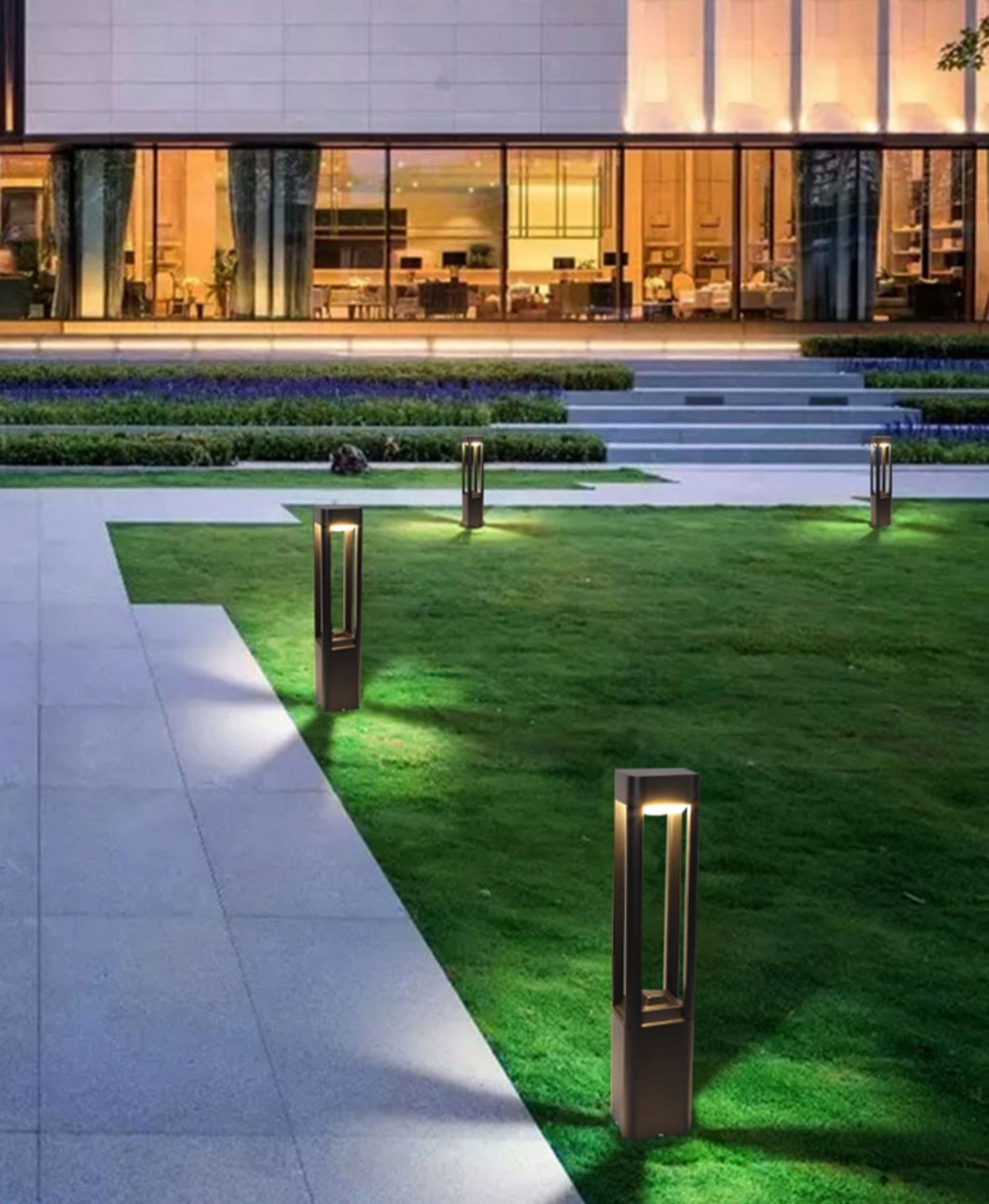 Lildes aluminum Garden Outdoor Light-Neutral Decor