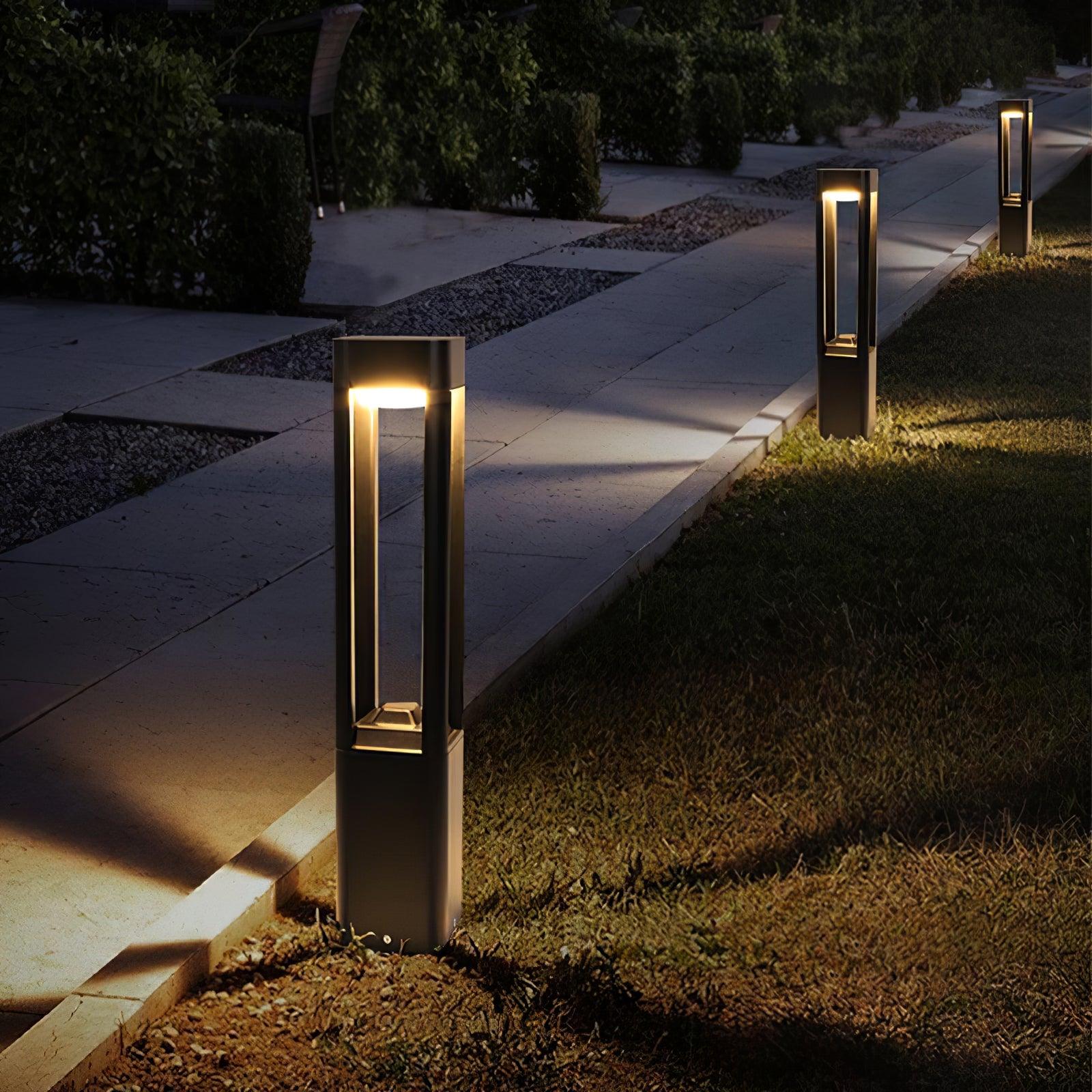 Lildes aluminum Garden Outdoor Light-Neutral Decor