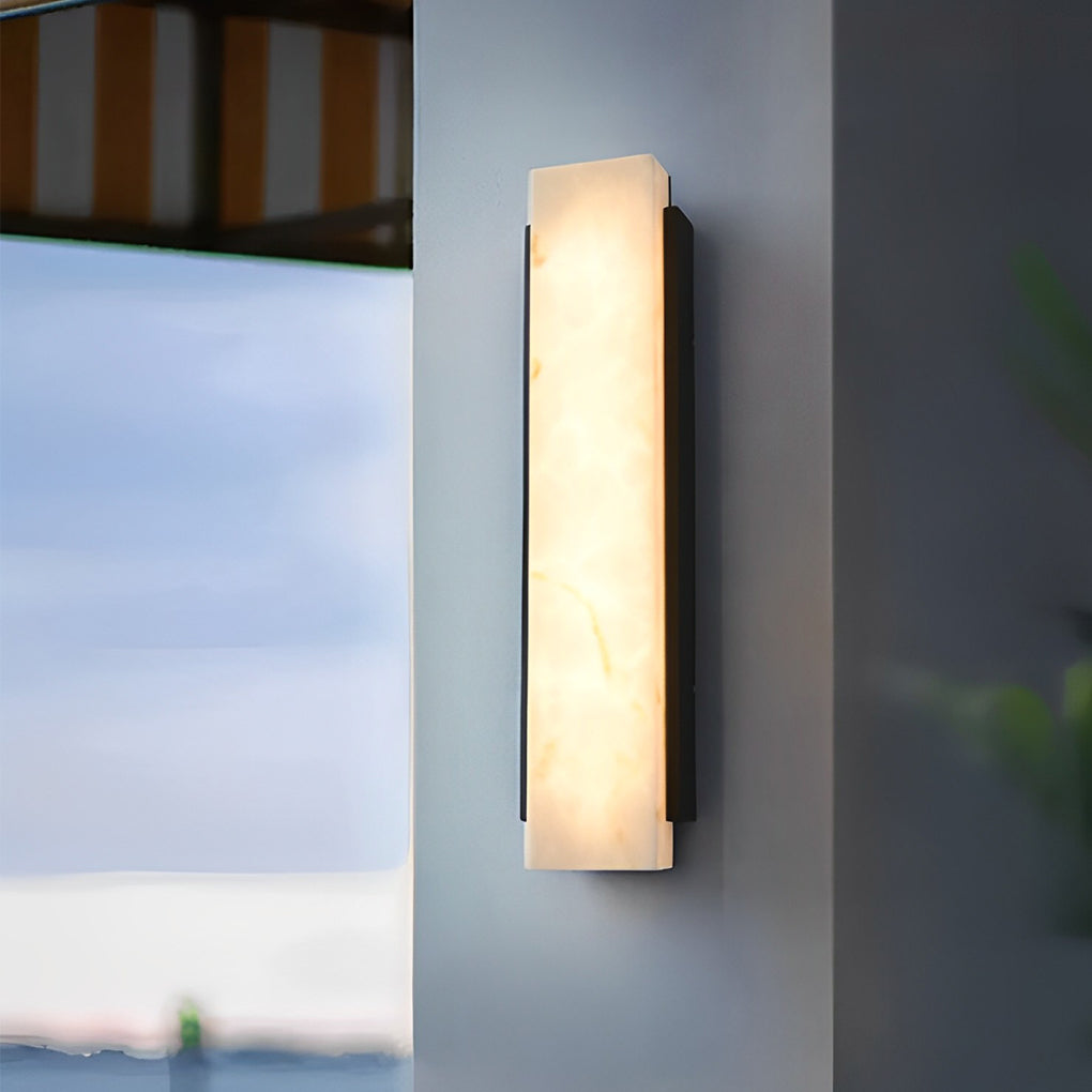 Felcia Rectangular LED Modern Steel Outdoor Wall Lights