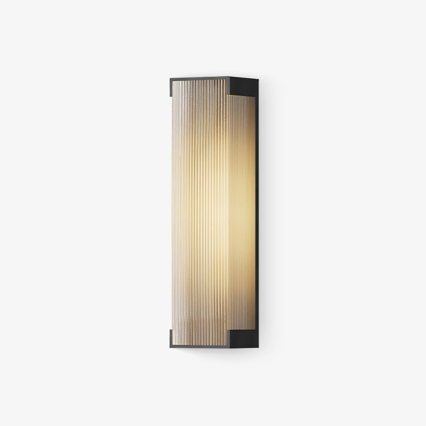 Carven Unique Rectangular Solar Outdoor Wall Light-Neutral Decor