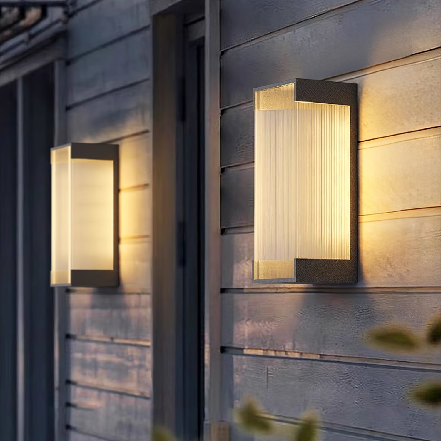 Elraearis Unique Rectangular Outdoor Wall Light-Neutral Decor