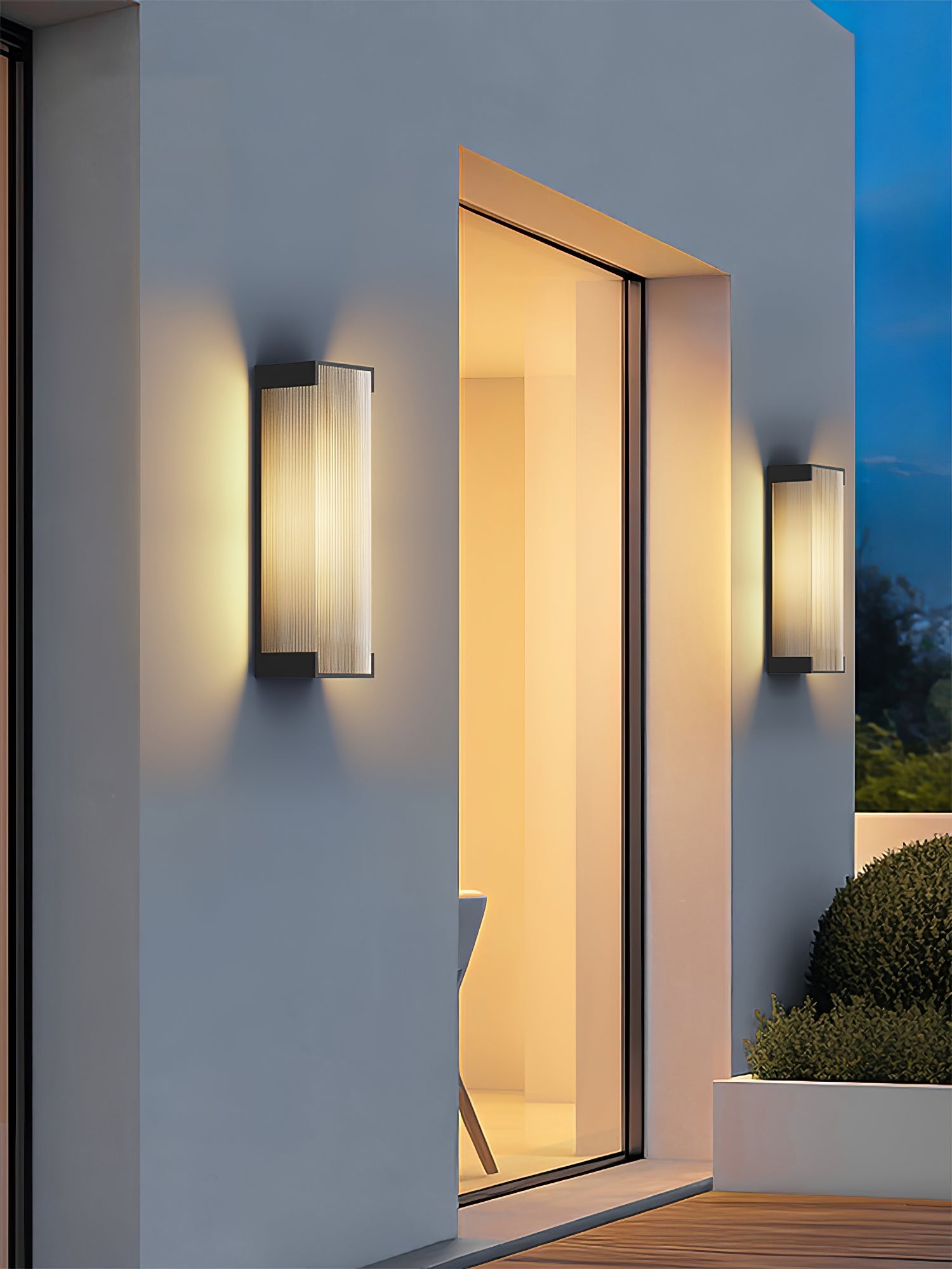 Elraearis Unique Rectangular Outdoor Wall Light-Neutral Decor
