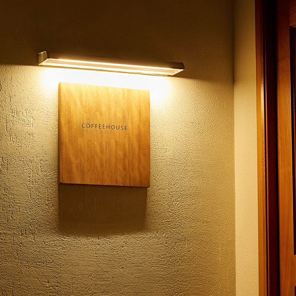 Jennifer Rectangular LED Modern Outdoor Wall Lamp