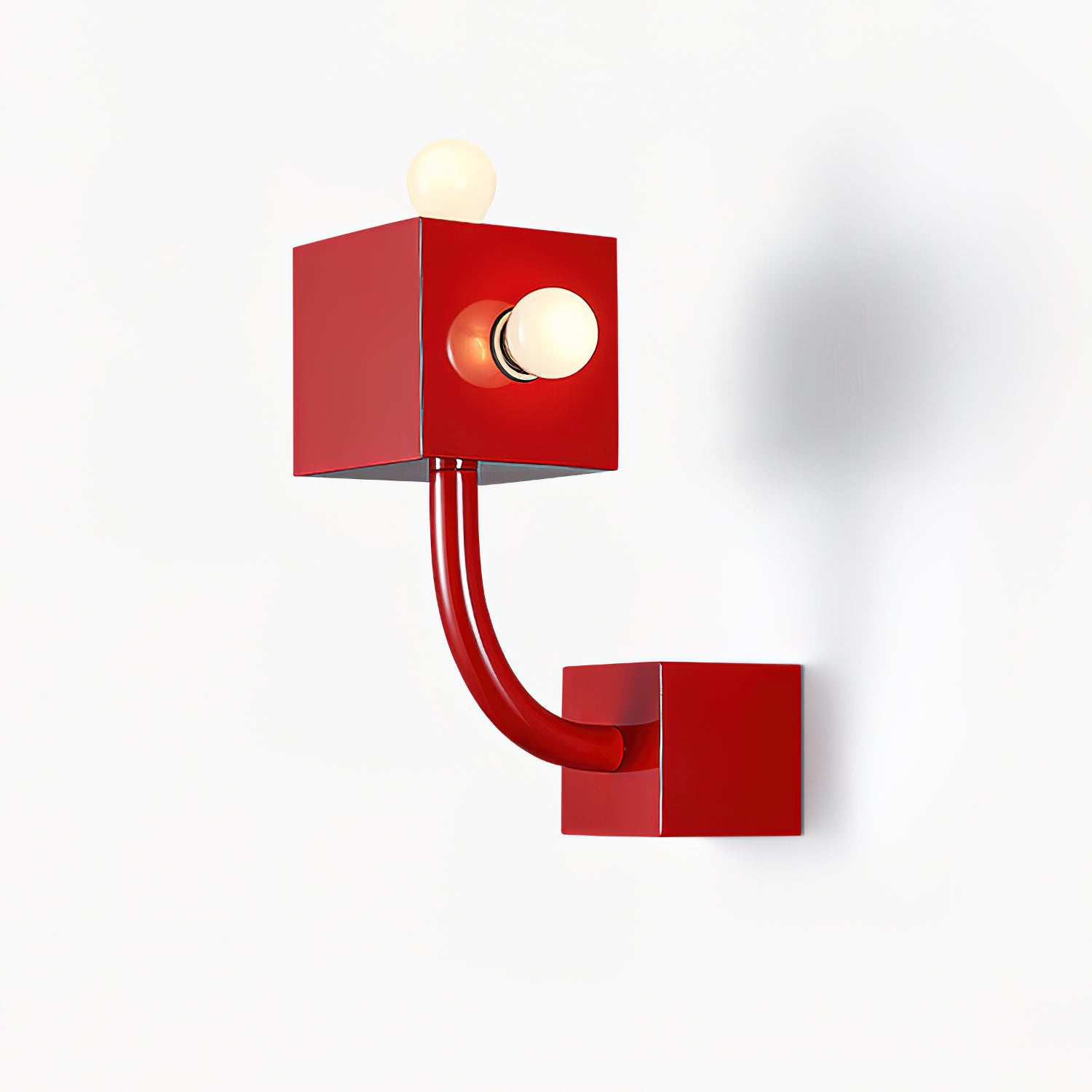 Axis Red Wall Lamp