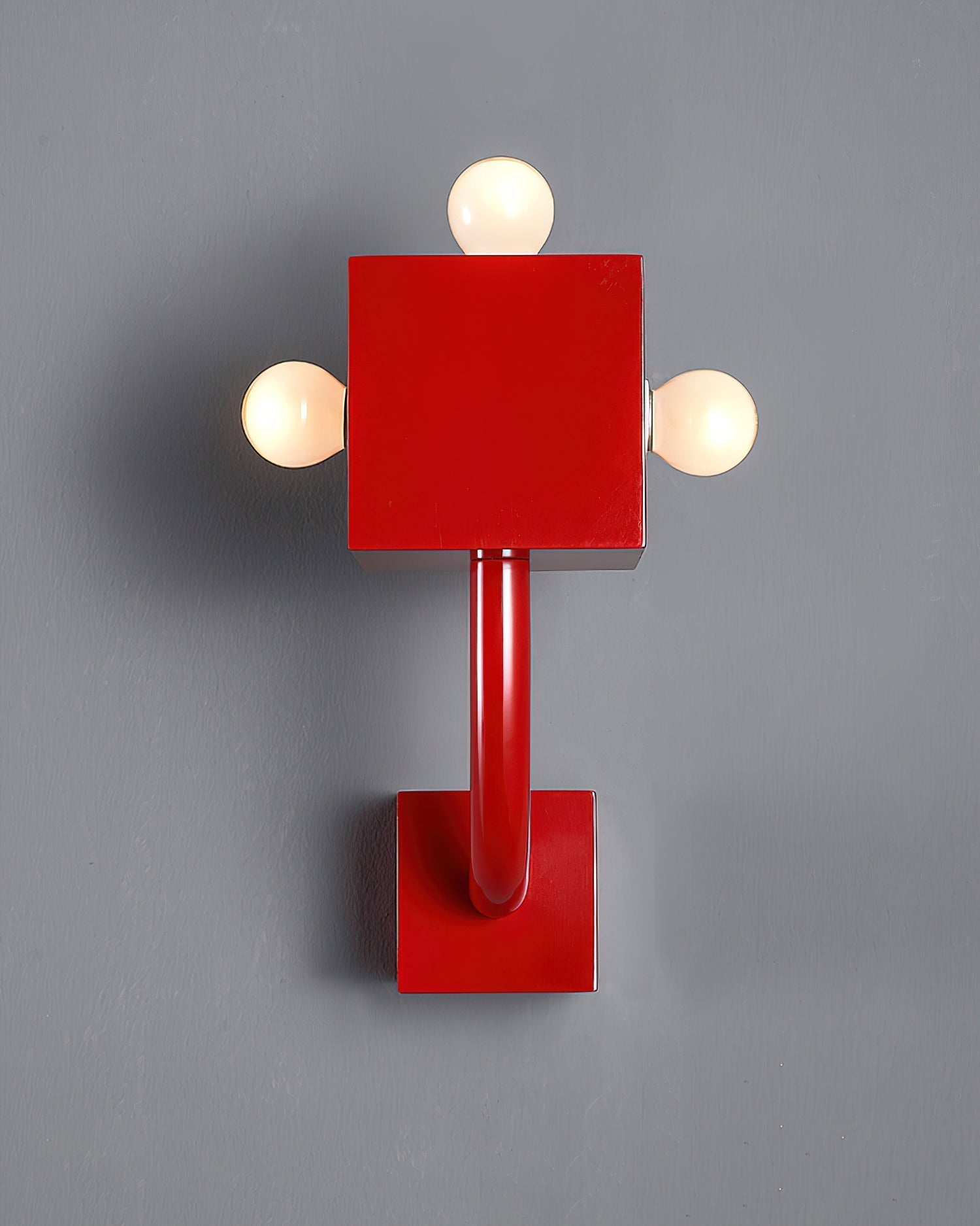 Axis Red Wall Lamp