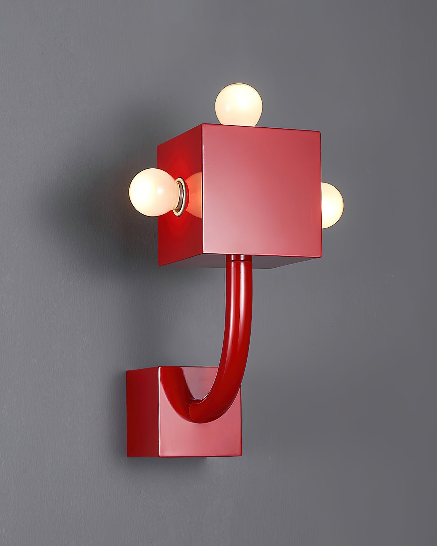 Axis Red Wall Lamp