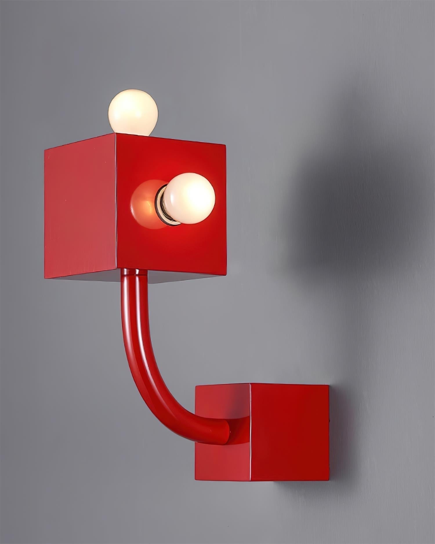 Axis Red Wall Lamp