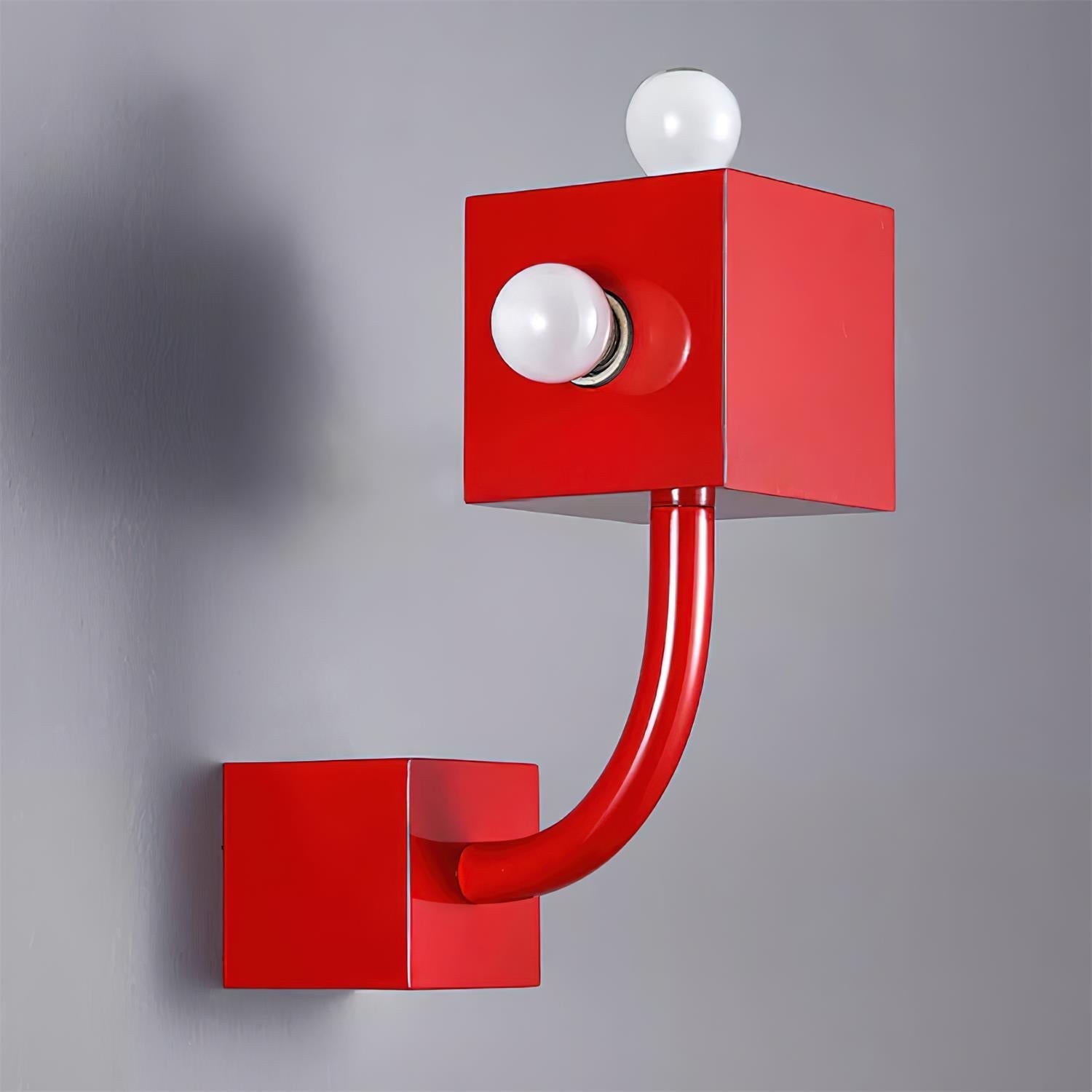 Axis Red Wall Lamp
