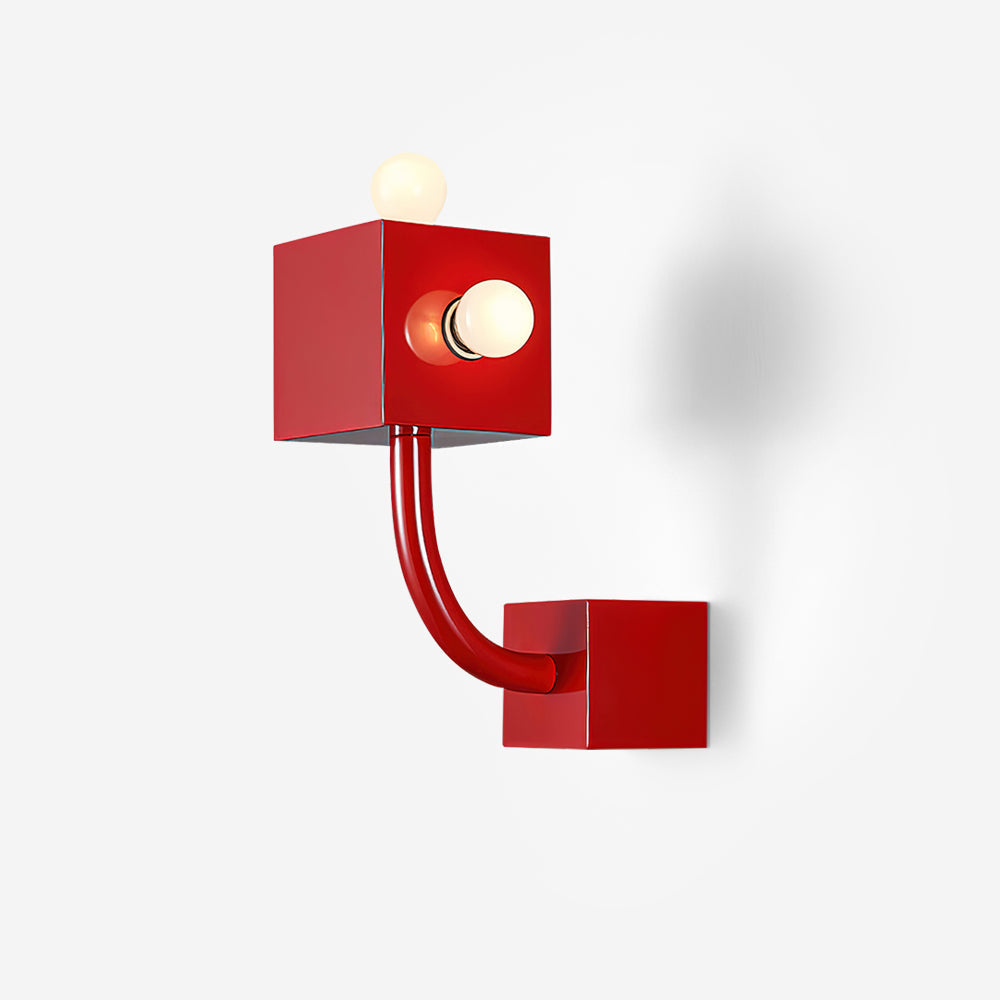 Axis Red Wall Lamp