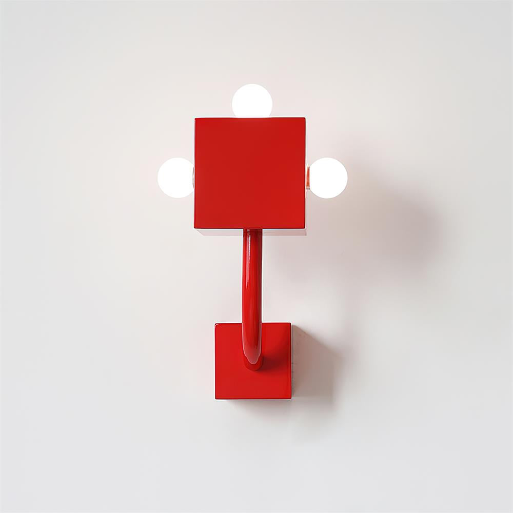 Axis Red Wall Lamp