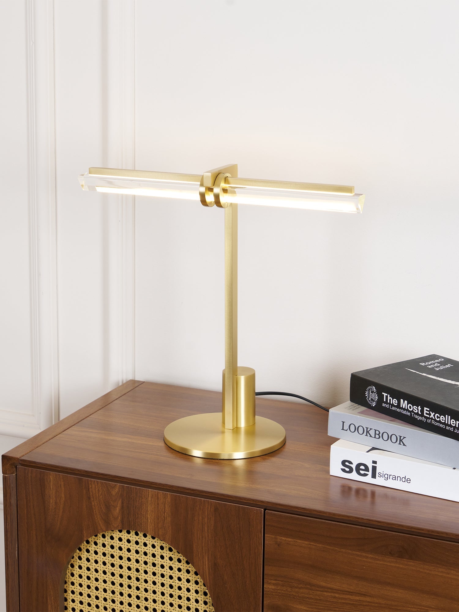 Natalie Modern Table Lamp-Neutral Decor