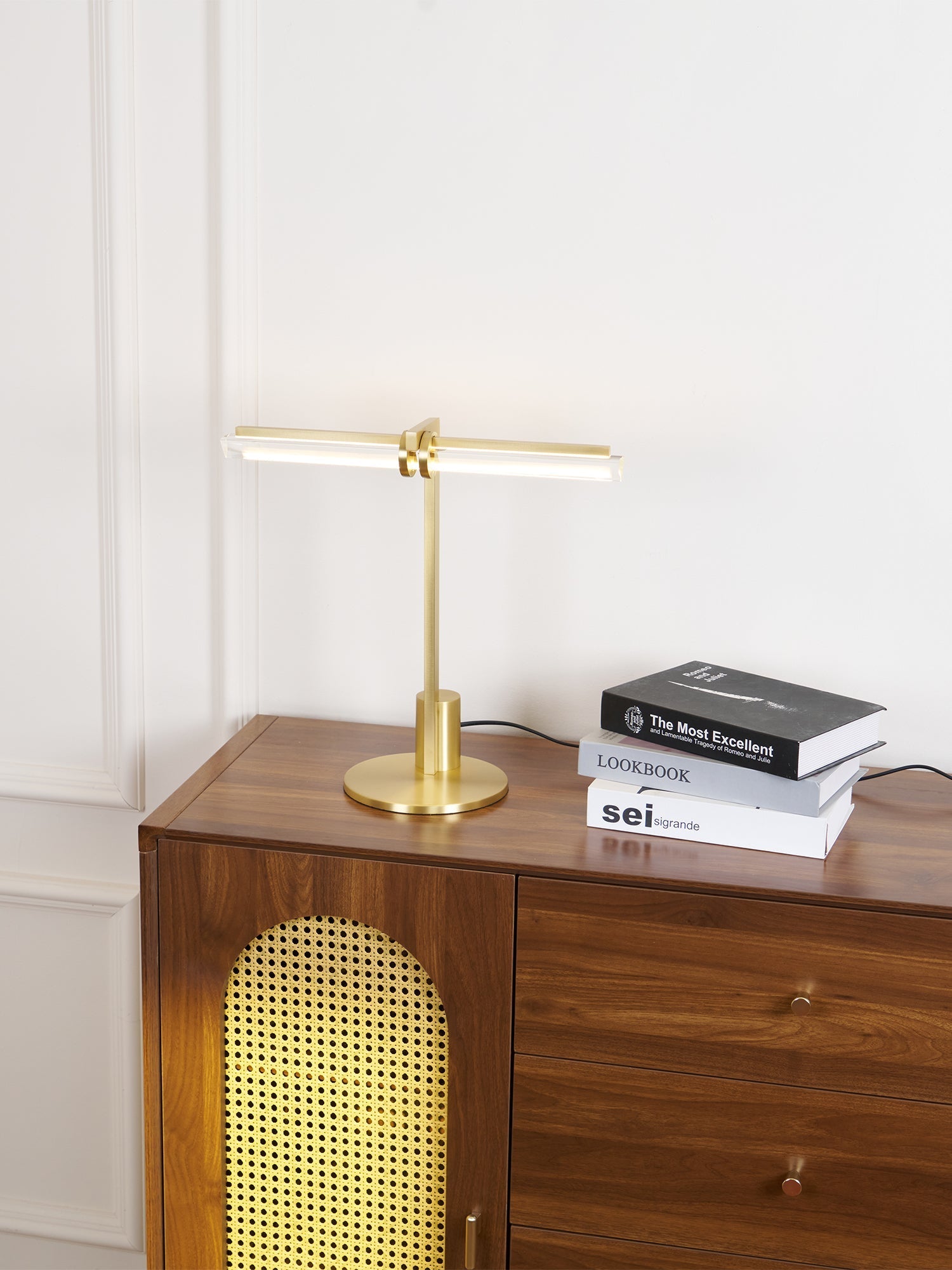 Natalie Modern Table Lamp-Neutral Decor