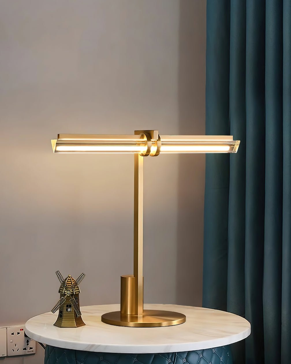Natalie Modern Table Lamp-Neutral Decor