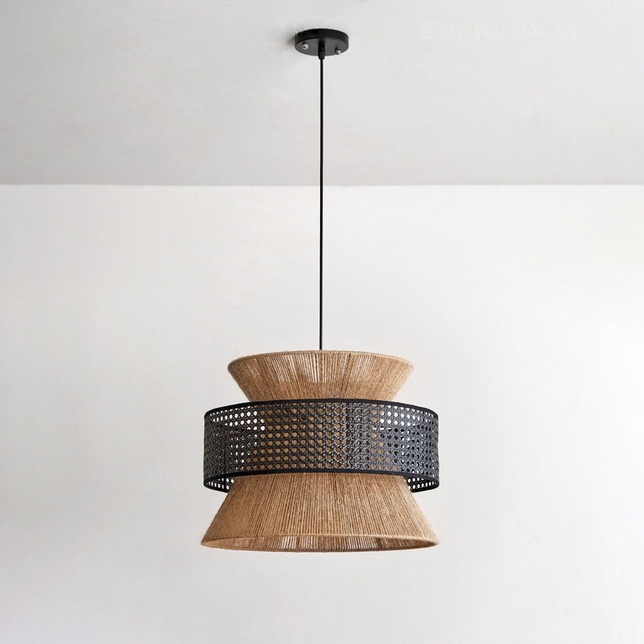 Moorcroftleigh Woven Rattan Pendant Light