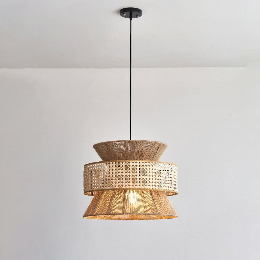 Moorcroftleigh Woven Rattan Pendant Light