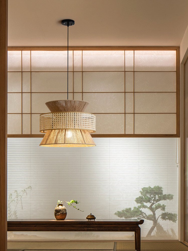 Moorcroftleigh Woven Rattan Pendant Light