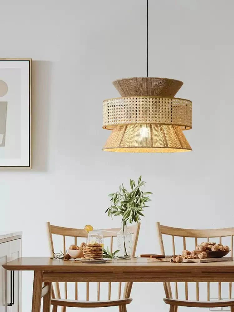 Moorcroftleigh Woven Rattan Pendant Light
