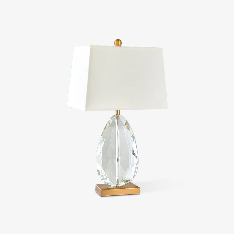 Ulliryre Luxe Crystal Desk Lamp-Neutral Decor