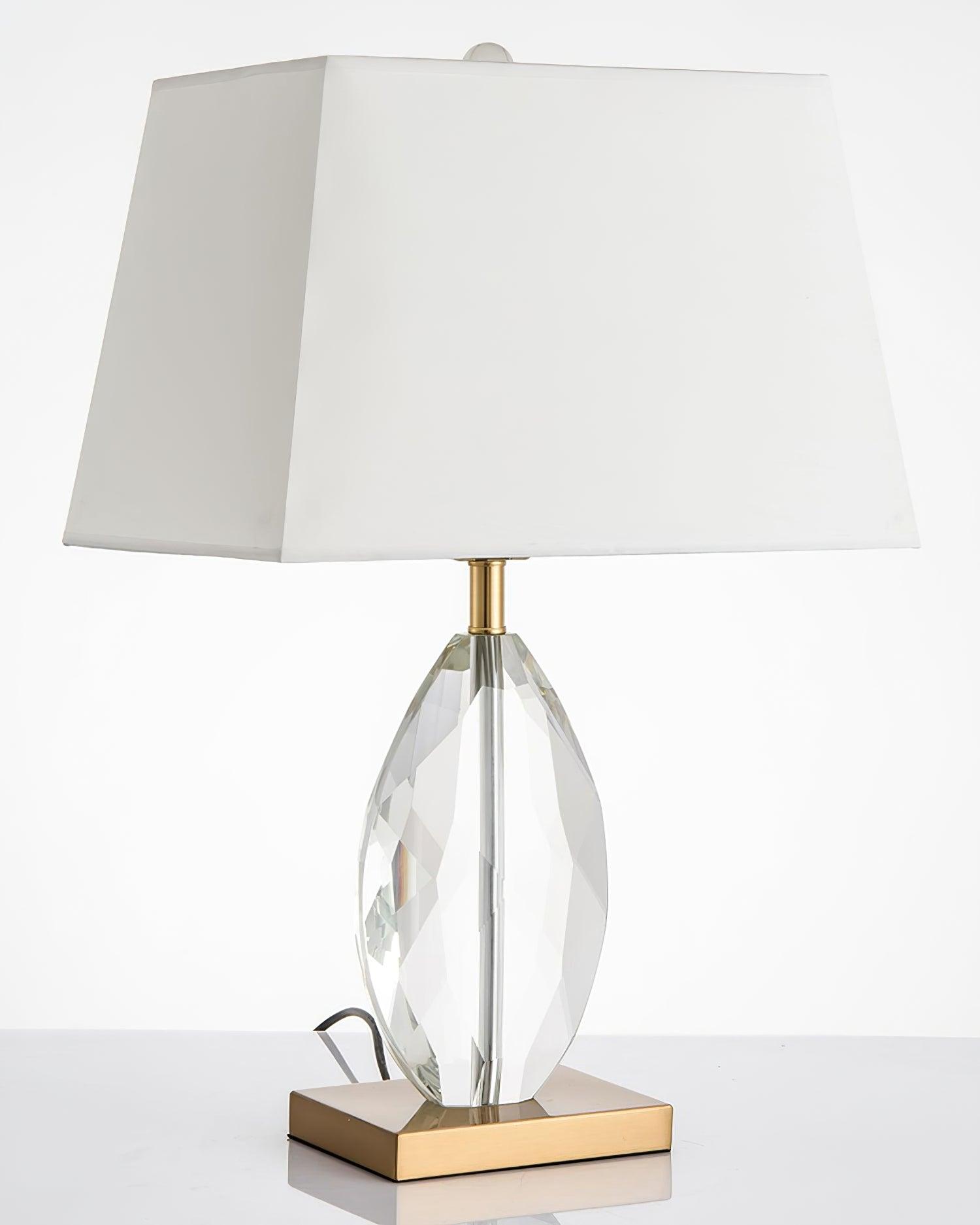 Ulliryre Luxe Crystal Desk Lamp-Neutral Decor