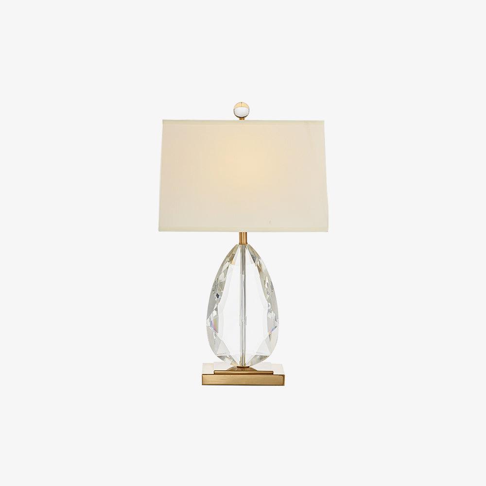 Ulliryre Luxe Crystal Desk Lamp-Neutral Decor