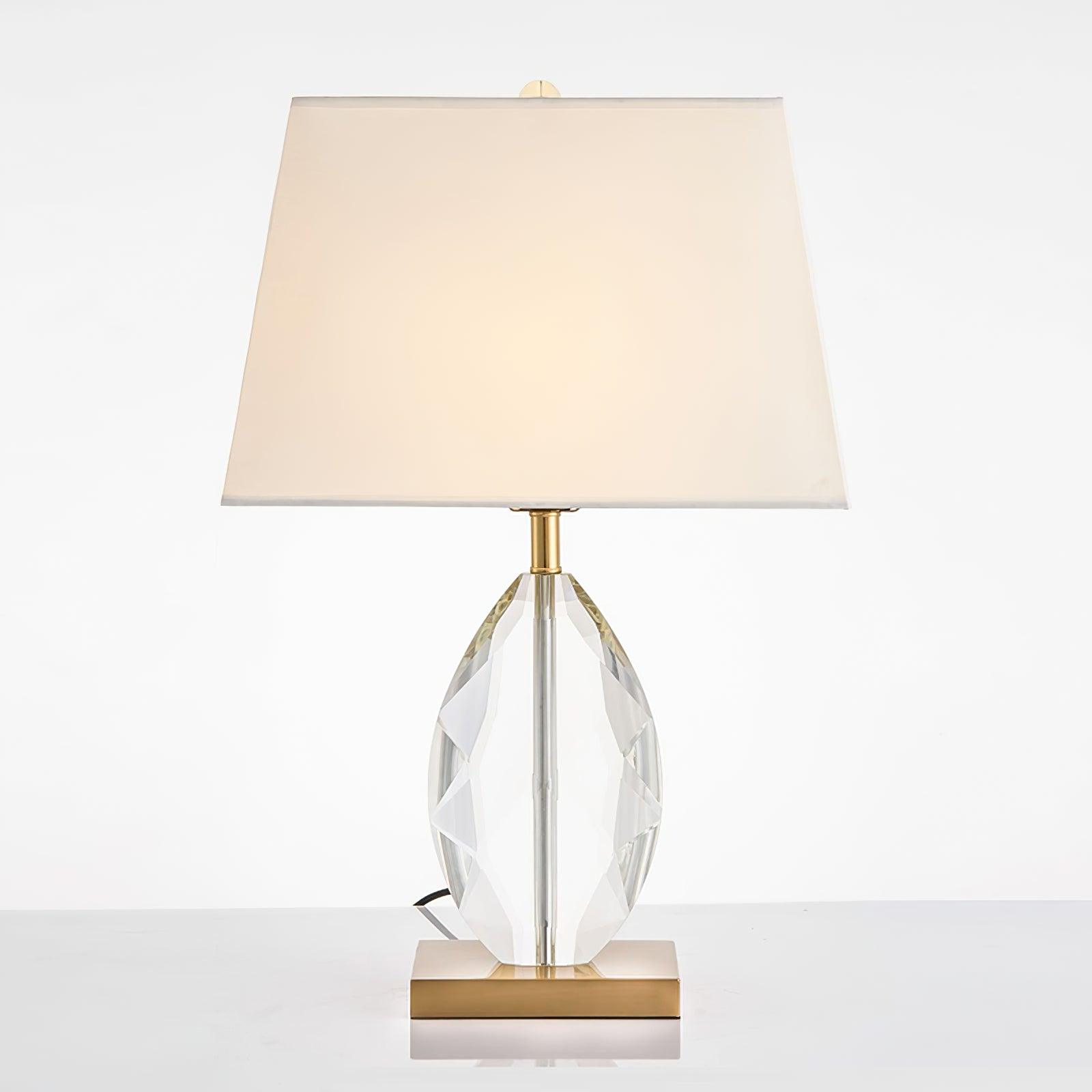 Ulliryre Luxe Crystal Desk Lamp-Neutral Decor