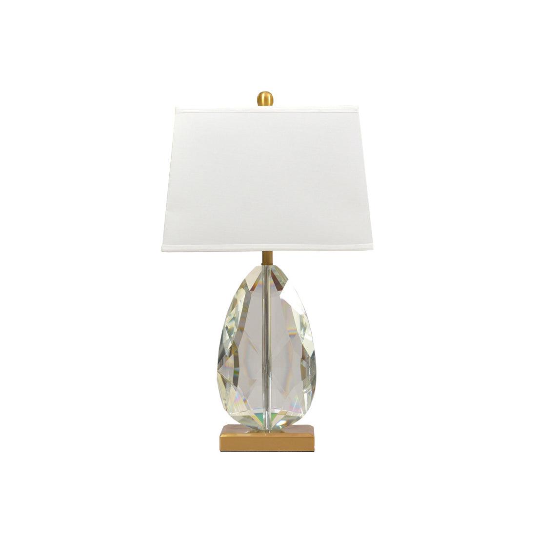Ulliryre Luxe Crystal Desk Lamp-Neutral Decor