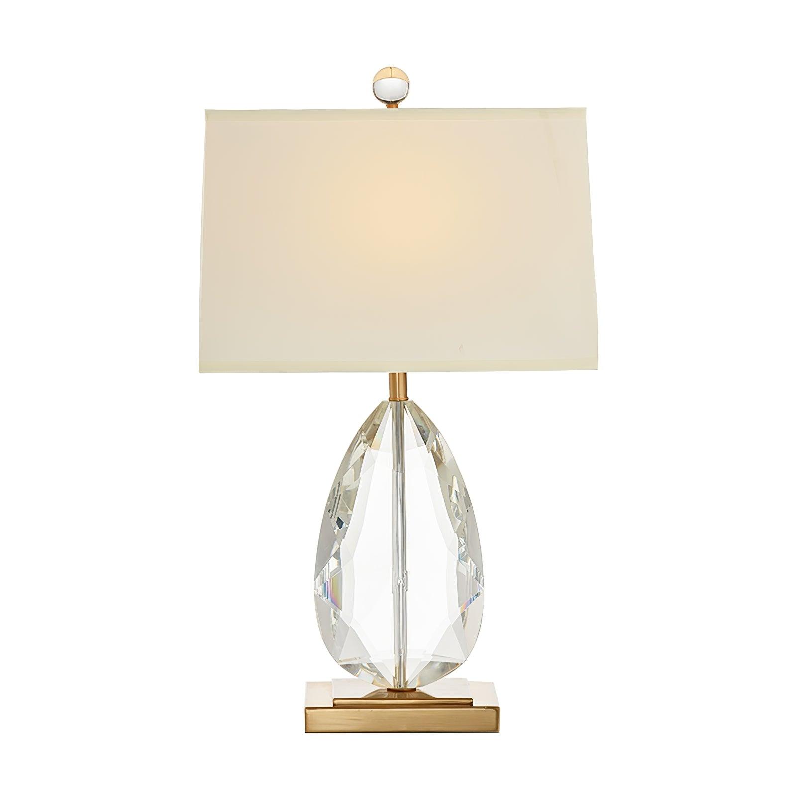 Ulliryre Luxe Crystal Desk Lamp-Neutral Decor