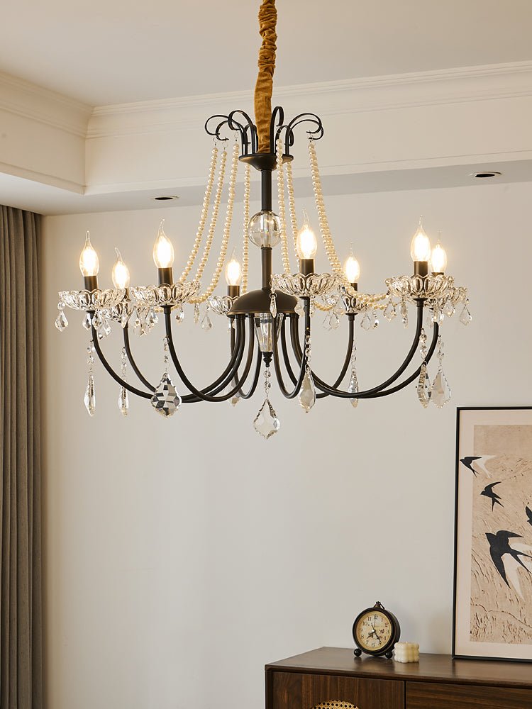 Ivinila Postmodern Luxury Classic Crystal Chandelier-Neutral Decor