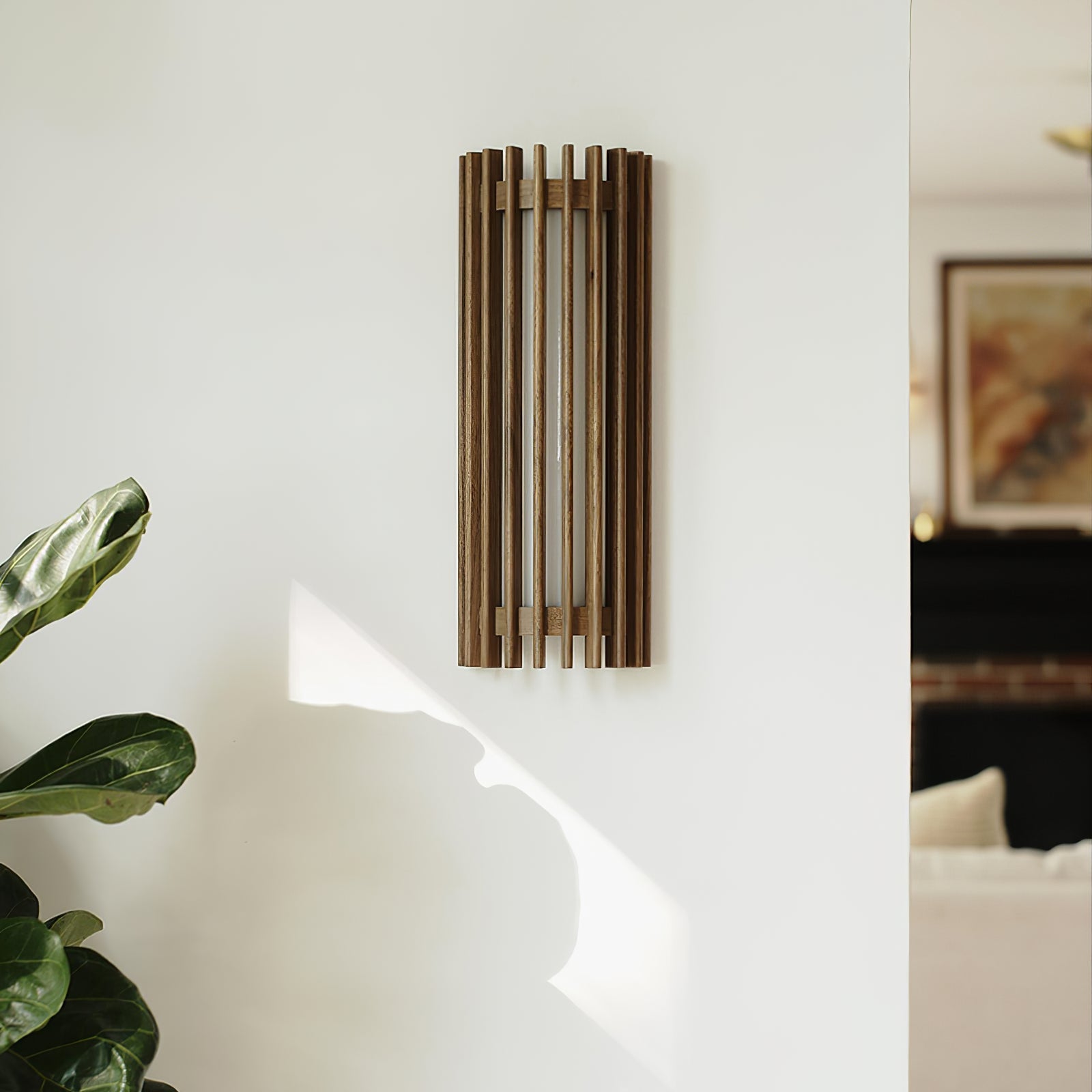 Neyra Walnut Indoor Wall Lamp