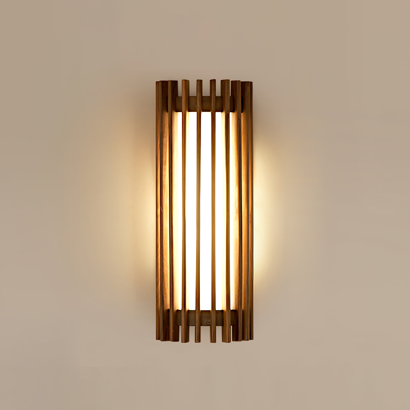 Neyra Walnut Indoor Wall Lamp