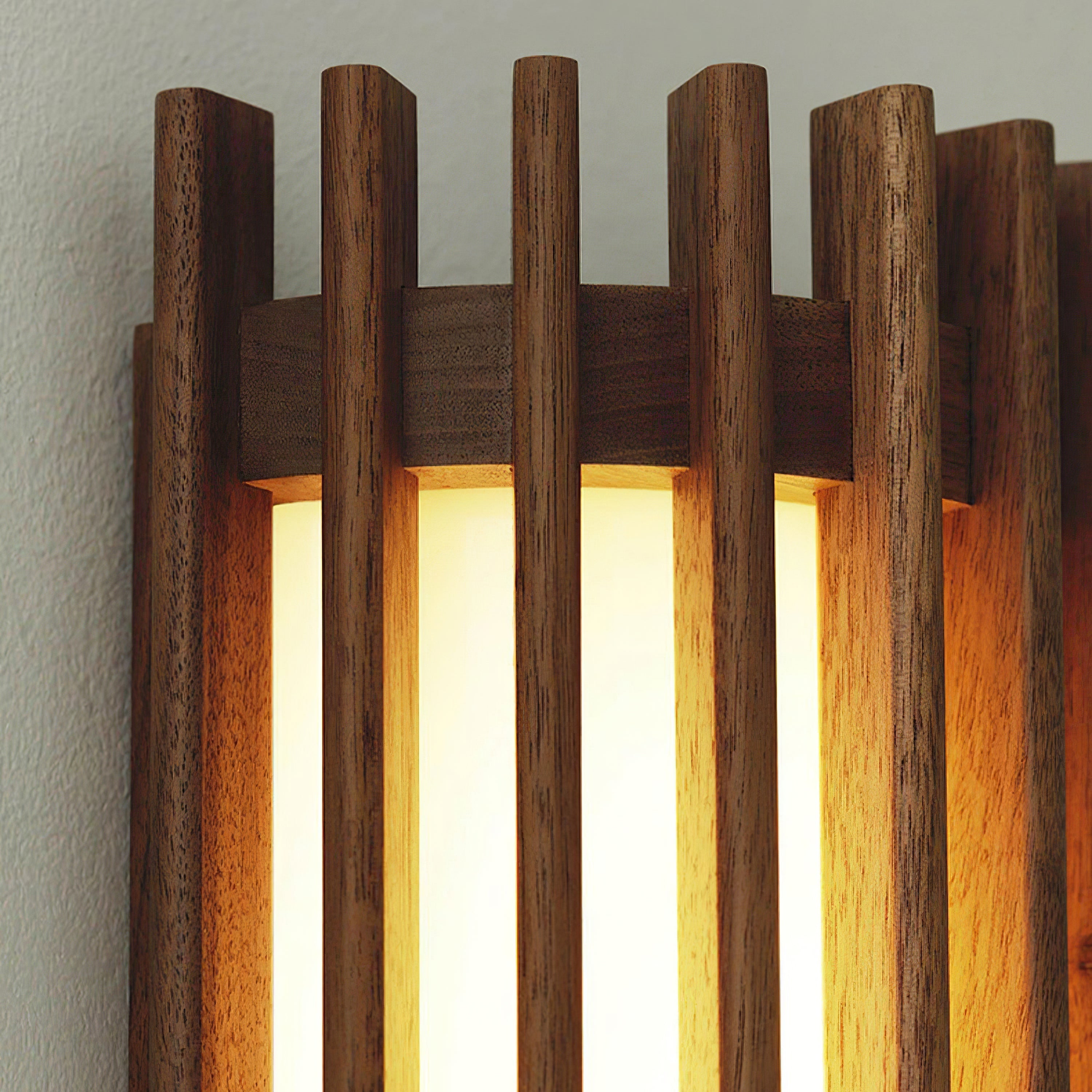 Neyra Walnut Indoor Wall Lamp